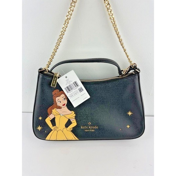 kate spade new york Handbags - Kate Spade Disney KE571 Black Beauty and The Beast Convertible Crossbody Bag NWT